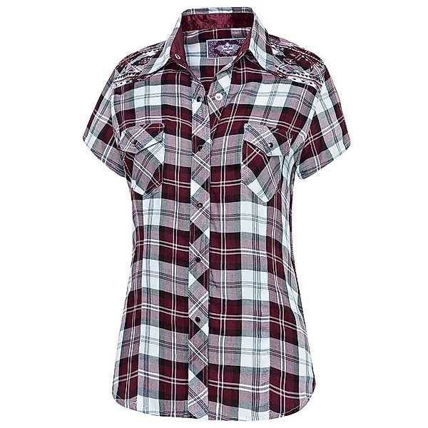 Stars & Stripes Kurzarmbluse Westernbluse Pasadena günstig online kaufen