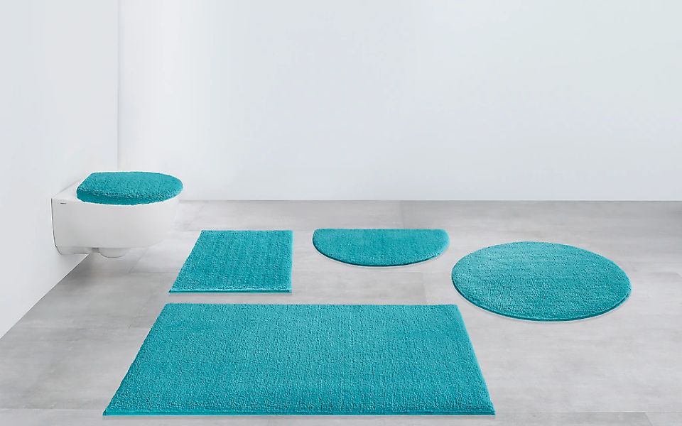 my home Badematte »Vanessa, Badvorleger, Badezimmer Teppich«, rutschhemmend günstig online kaufen