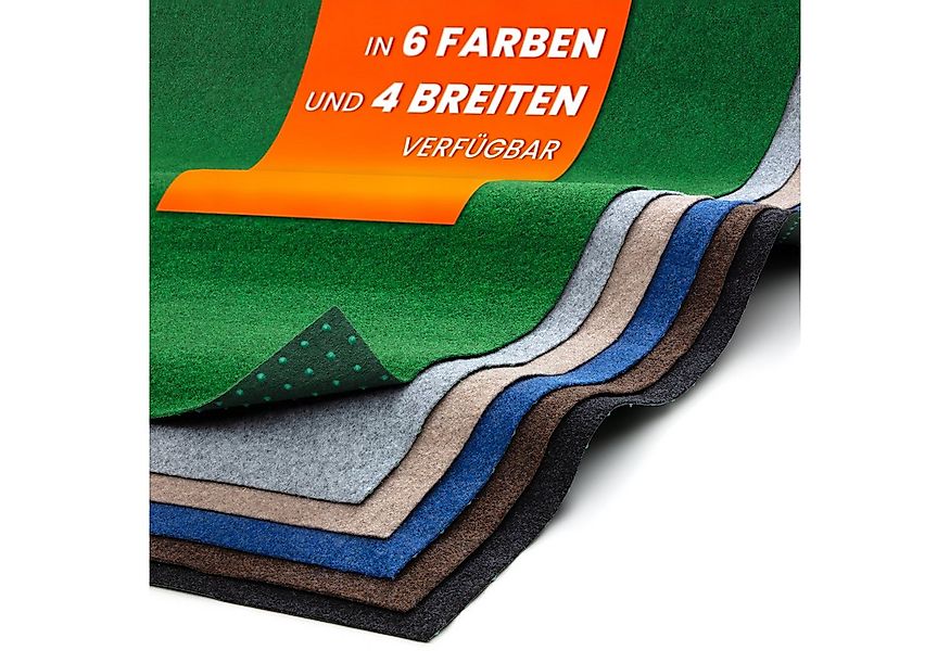Midori Rasenteppich, Rasenteppich Kunstrasen Drainage-Noppen 67x50 cm Schwa günstig online kaufen