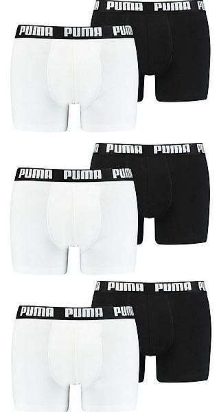 PUMA Boxershorts PUMA Herren Basic Boxershorts 6P (6-St., 6er Pack) günstig online kaufen