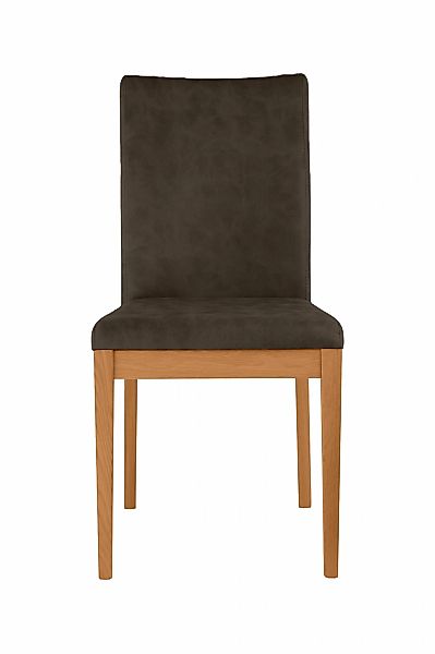 Home affaire 4-Fußstuhl "Dendres", (Set), 2 St., Microfaser, Sitz und Rueck günstig online kaufen