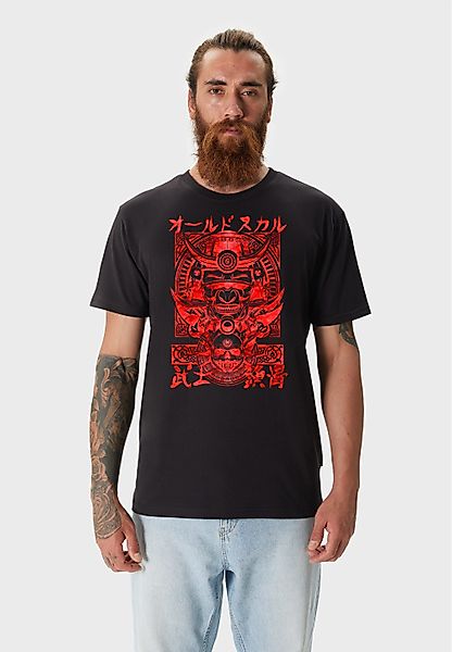 Oldskull T-Shirt Asian Samurai (1-tlg) mit günstig online kaufen