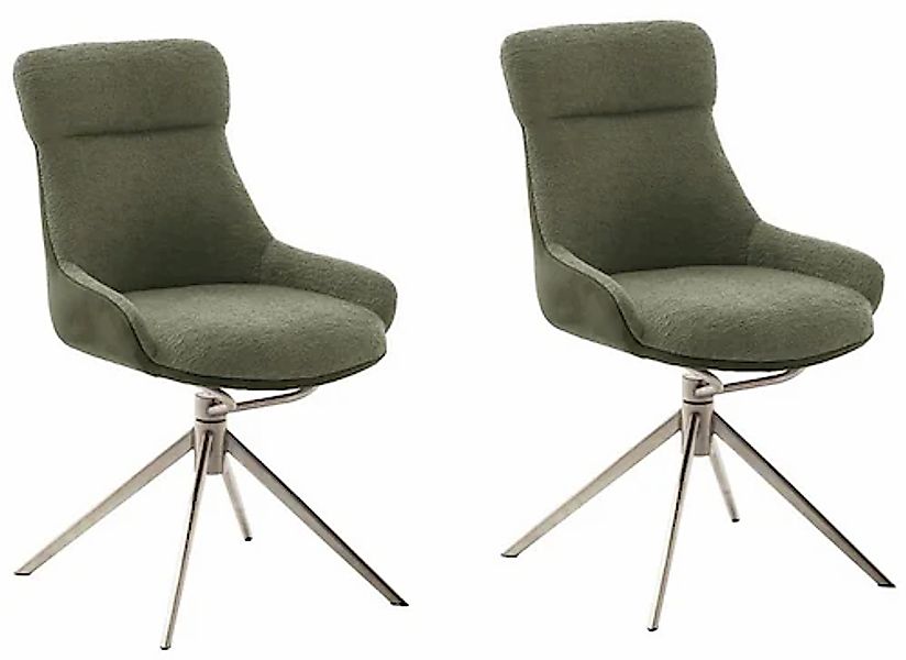 MCA furniture Esszimmerstuhl »PELION« () (2er-Set), drehbar 360°, Dreh- & S günstig online kaufen