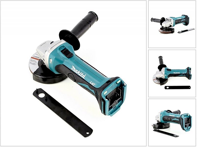Makita Winkelschleifer BGA 452 Z 18 V Li-ion 115 mm Akku Winkelschleifer - günstig online kaufen