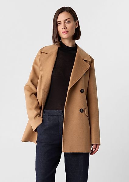 comma Kurzjacke Blazerjacke im Wollmix mit günstig online kaufen