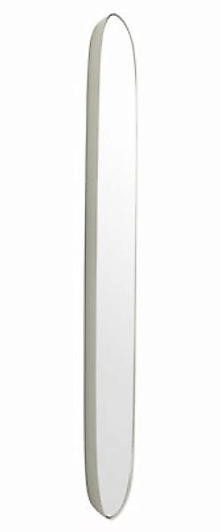 Wandspiegel Framed Large metall grau / L 44 cm x H 118 cm - Muuto - Grau günstig online kaufen