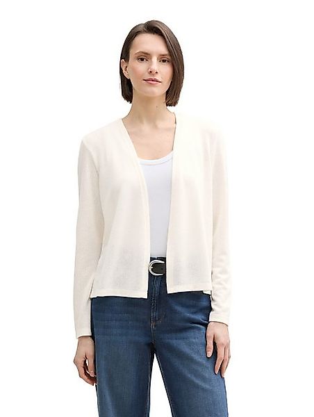 TOM TAILOR Cardigan nach vorne hin offen und ohne Kragen günstig online kaufen