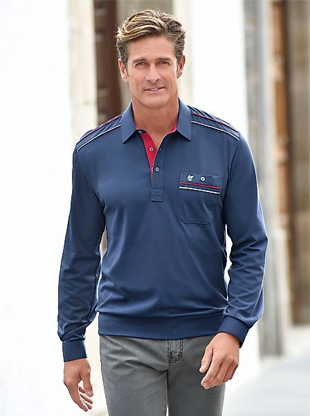 Witt T-Shirt Langarm-Poloshirt günstig online kaufen