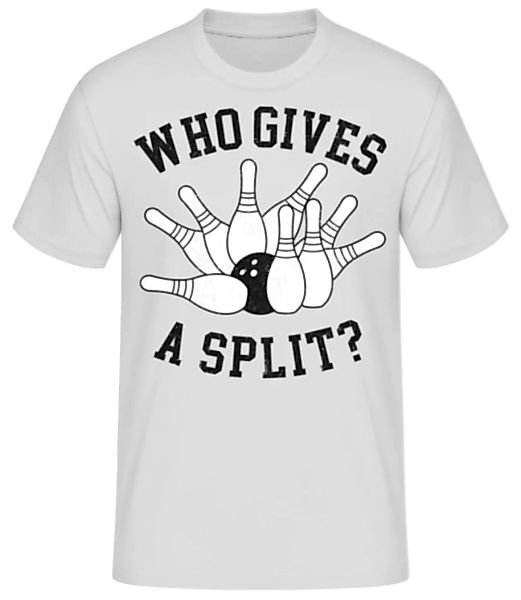 Who Gives A Split · Männer Basic T-Shirt günstig online kaufen