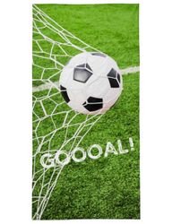 Detexpol Kapuzenhandtuch Handtuch Fußball, 100% Baumwolle günstig online kaufen