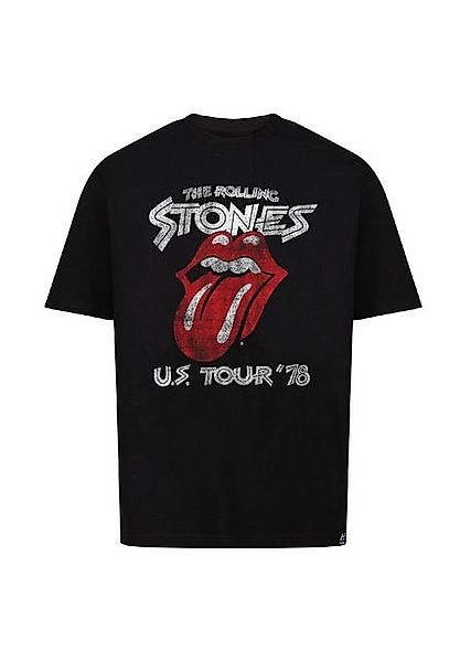 Recovered T-Shirt The Rolling Stones 76 Tour mit coolem Stones-Print günstig online kaufen