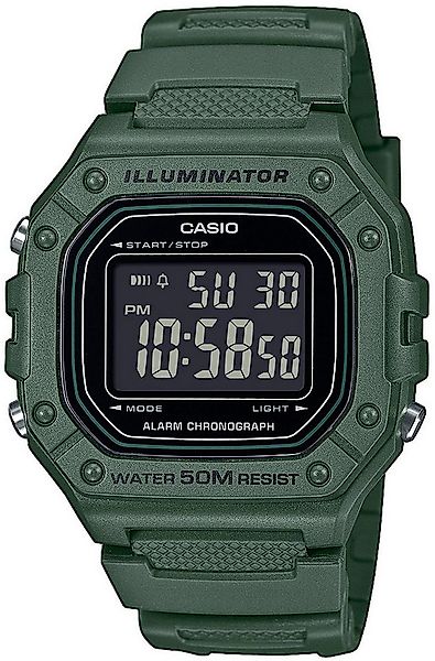 CASIO TIMELESS COLLECTION Chronograph W-218H-3BVEF, Quarzuhr, Armbanduhr, H günstig online kaufen