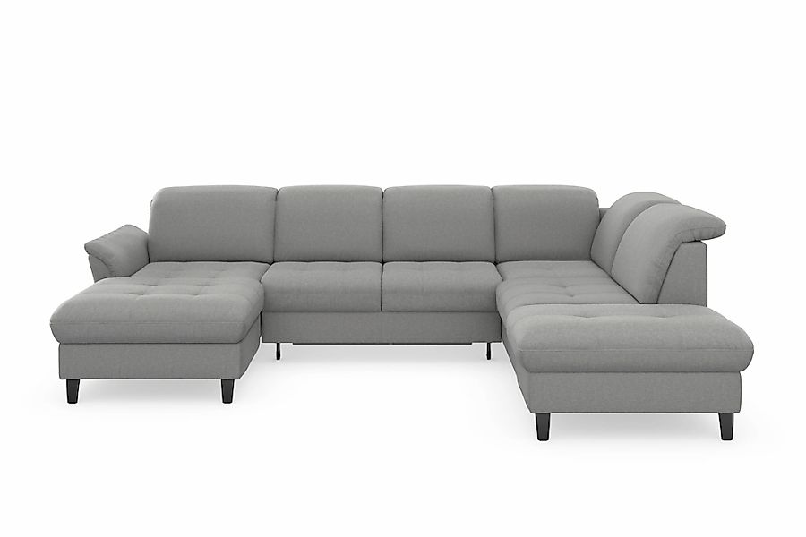 sit&more "Maggiore U-Form" wahlweise mit Kopfteilverstellung, Bettfunktion günstig online kaufen