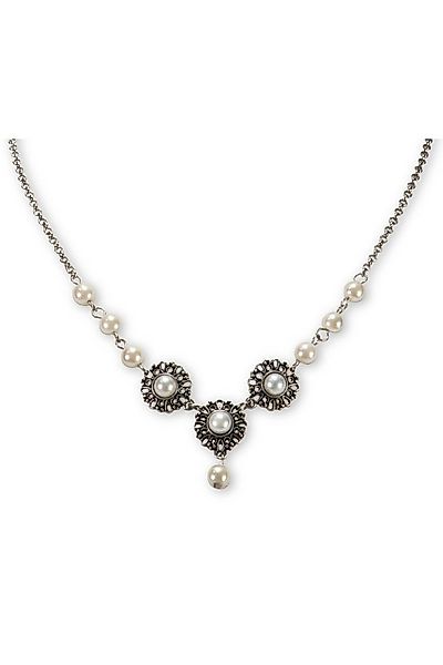 Alpenflüstern Kette mit Anhänger Trachtenkette - HELENA TRILOGIE - silber a günstig online kaufen