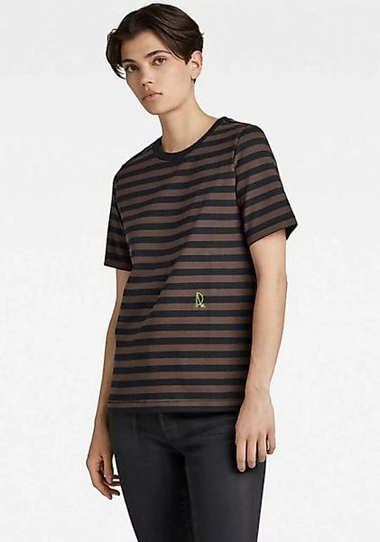 G-Star RAW T-Shirt Small RAW gr stripe r t günstig online kaufen