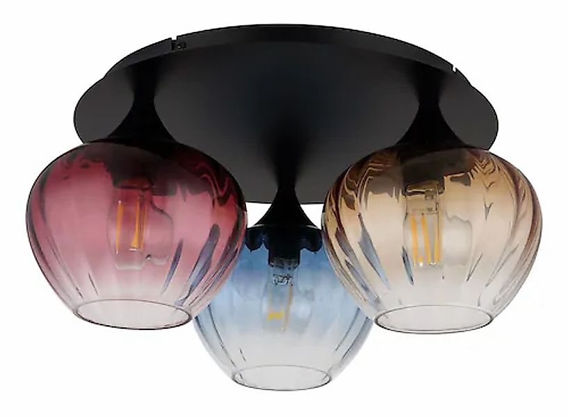 GLOBO LIGHTING Deckenleuchte »SANDER«, Leuchtmittel E27   ohne Leuchtmittel günstig online kaufen