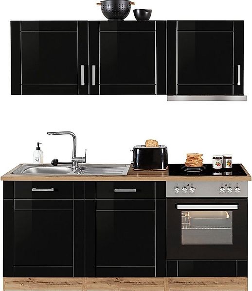 KOCHSTATION Küchenzeile KS-Tinnum, mit E-Geräten, Breite 180 cm günstig online kaufen