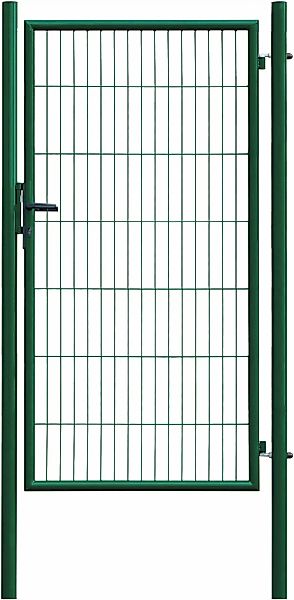 GARDEN N MORE Zauneinzeltür "Einzeltor Standard", (Set), 175 cm hoch, grün günstig online kaufen