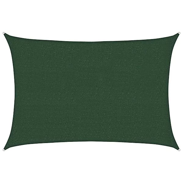 vidaXL Sonnensegel 160 g/m² Dunkelgrün 2,5x3,5 m HDPE 311453 günstig online kaufen