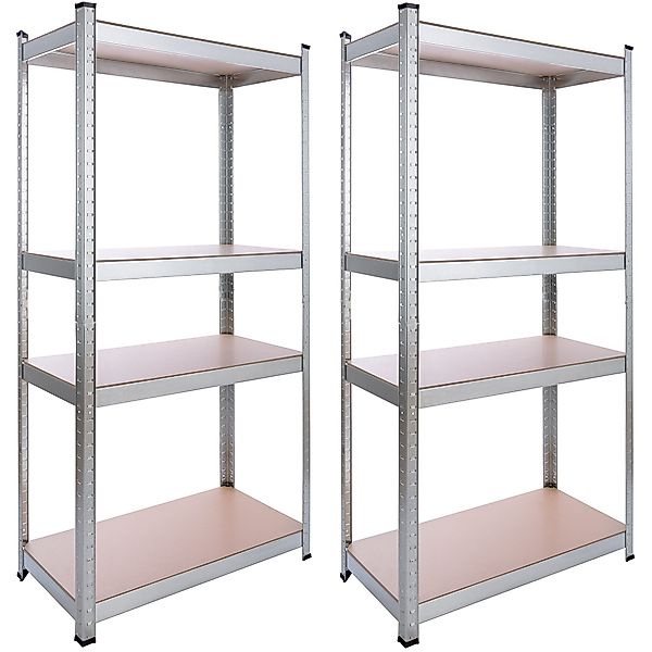 Arebos Schwerlastregal 160 x80x40 cm, 5 günstig online kaufen