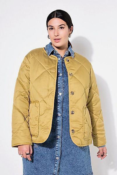 Studio Untold Kurzjacke Steppjacke Knopfleiste Langarm günstig online kaufen