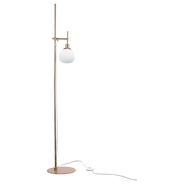 Stehleuchte Erich E14 dimmbar in Messing günstig online kaufen