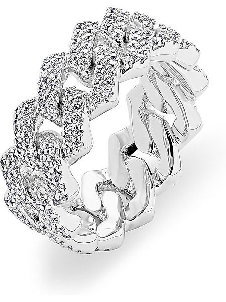 FAVS Fingerring FAVS Herren-Herrenring Messing 286 Zirkonia, Zirkonia, synt günstig online kaufen