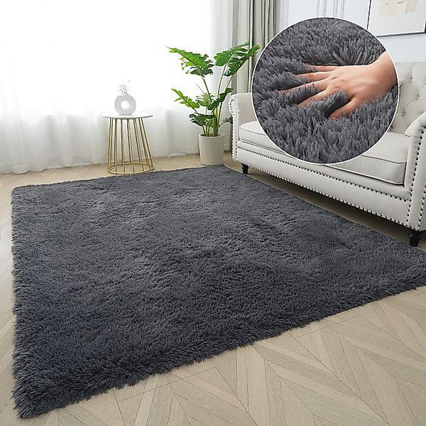 my home Hochflor-Teppich Leava, besonders weich günstig online kaufen