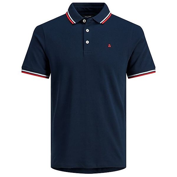 Jack & Jones Poloshirt Große Größen Poloshirt JJEPAULOS navy Jack&Jones günstig online kaufen