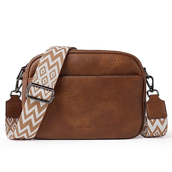TAN.TOMI Schultertasche Damen Tasche Crossbody, Kunstleder günstig online kaufen
