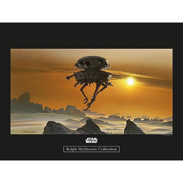Komar Wandbild Star Wars Classic RMQ Hoth Probe Dr Star Wars B/L: ca. 40x30 günstig online kaufen