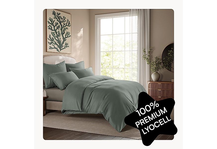 Seralino Bettwäsche Set in Gr. 135x200, 155x220, 200x200 cm, 100% Lyocell ( günstig online kaufen