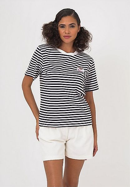 freshlions T-Shirt Fitore (1-tlg) in tollem Streifen-Design günstig online kaufen