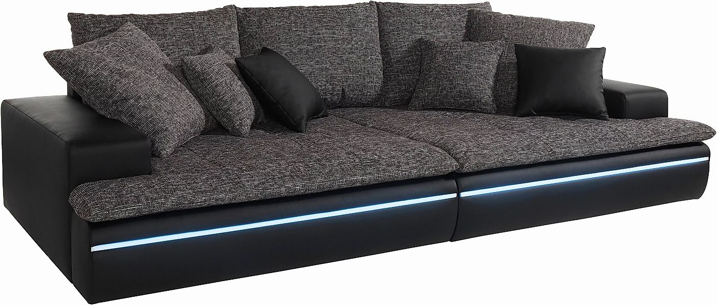 Mr. Couch Big-Sofa Haiti, wahlweise mit RGB-Beleuchtung günstig online kaufen