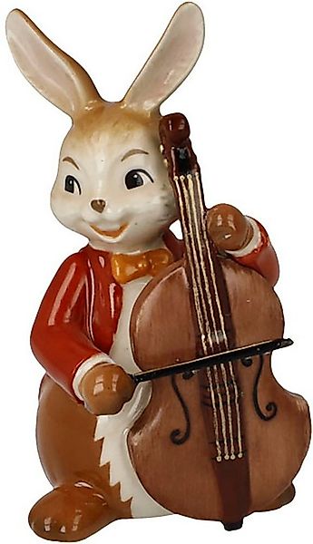 Goebel Osterhase Figur Hase - Fröhlicher Bassist (1 St), Osterfigur, Dekofi günstig online kaufen