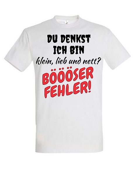 Youth Designz T-Shirt "Böser Fehrler" Herren T-Shirt mit humorvollen Lustig günstig online kaufen