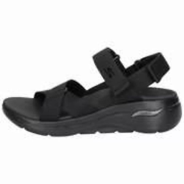Skechers Go Walk Arch Fit Sandale Damen schwarz günstig online kaufen