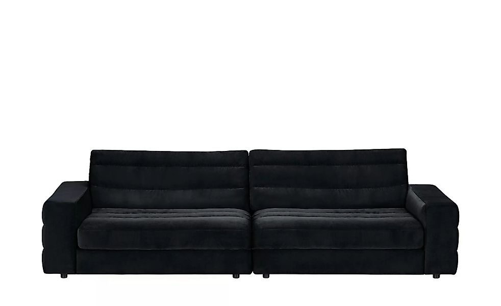 pop Big Sofa  Scarlatti - schwarz - 296 cm - 83 cm - 125 cm - Polstermöbel günstig online kaufen