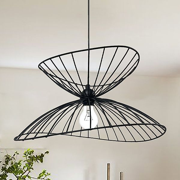 Bamyum Pendelleuchte Pendelleuchte Vertigo, Metall Schwarz günstig online kaufen