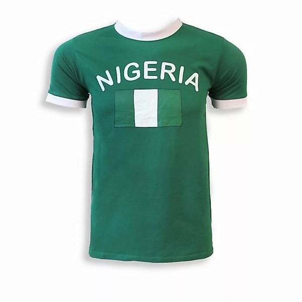 Sonia Originelli T-Shirt Fan-Shirt "Nigeria" Unisex Fußball WM EM Herren T- günstig online kaufen