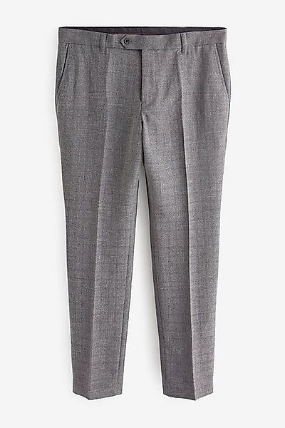 Next Stoffhose Elegante Slim Fit Hose mit Karomuster (1-tlg) günstig online kaufen