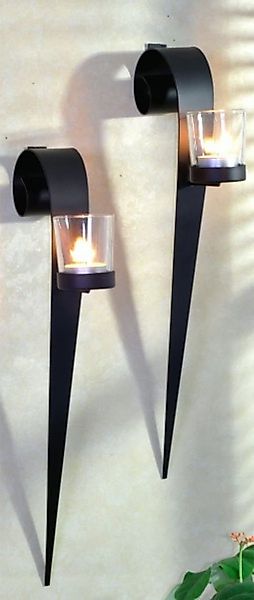 Gravidus Wandkerzenhalter Wandkerzenhalter 2er Set Metall günstig online kaufen