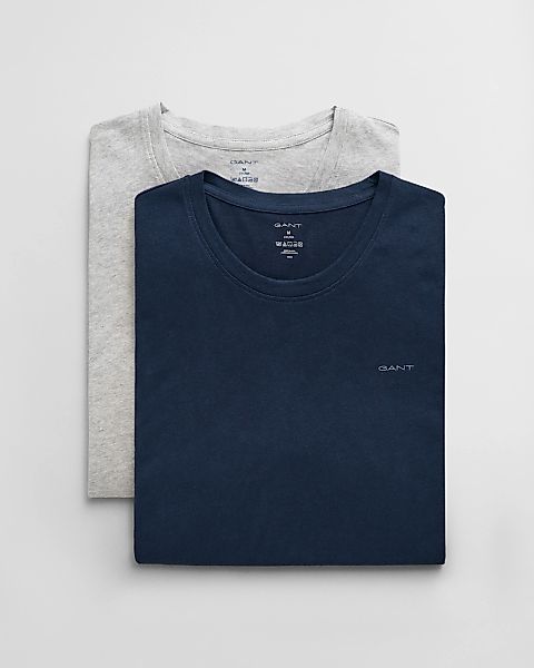 Gant Kurzarmshirt "C-NECK T-SHIRT 2-PACK", Mit Rundhalsausschnitt günstig online kaufen