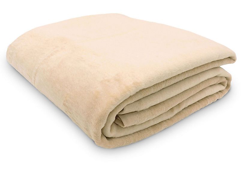 Wohndecke, ZOLLNER, 150 x 200 cm, 60% Baumwolle, 40% Polyacryl, auch in XXL günstig online kaufen