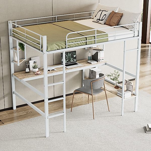 HAUSS SPOLE Hochbett 140x200cm Eisenbett mit günstig online kaufen