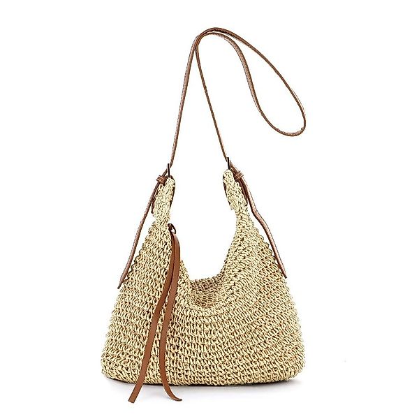 RWEUOQ Strandtasche Strohtasche Damen Sommerliche Umhängetasche günstig online kaufen