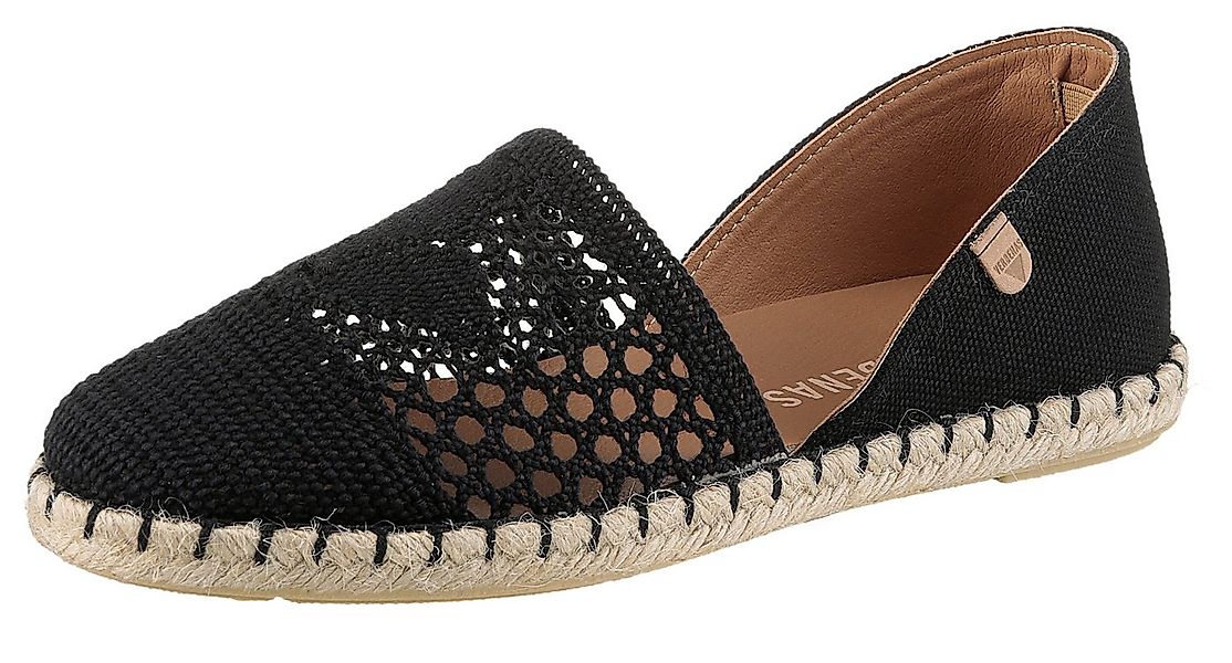 VERBENAS Carmen Crochet-Lino Paris Espadrille, Slipper, Sommerschuh, Strand günstig online kaufen