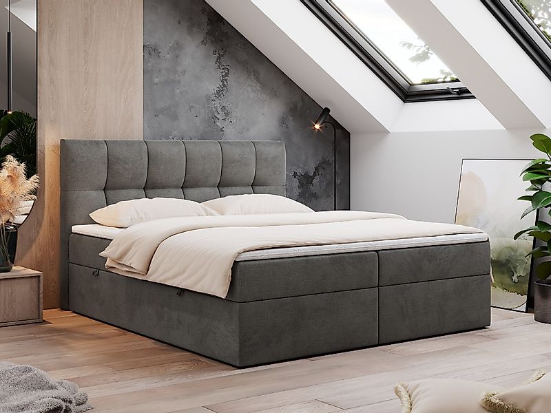 MKS MÖBEL Boxspringbett Rico (Set, Packung, günstig online kaufen