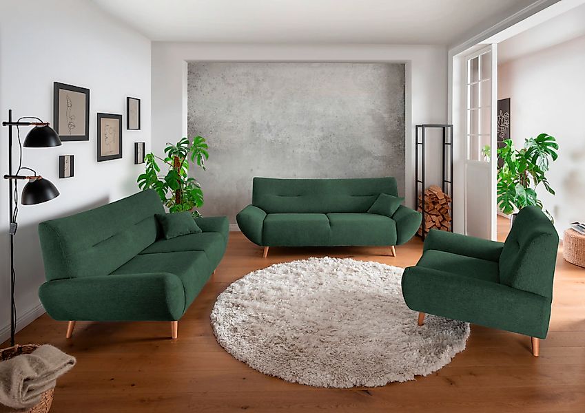 Home affaire Polstergarnitur "Drago elegant und zeitlos, komfortabel, moder günstig online kaufen