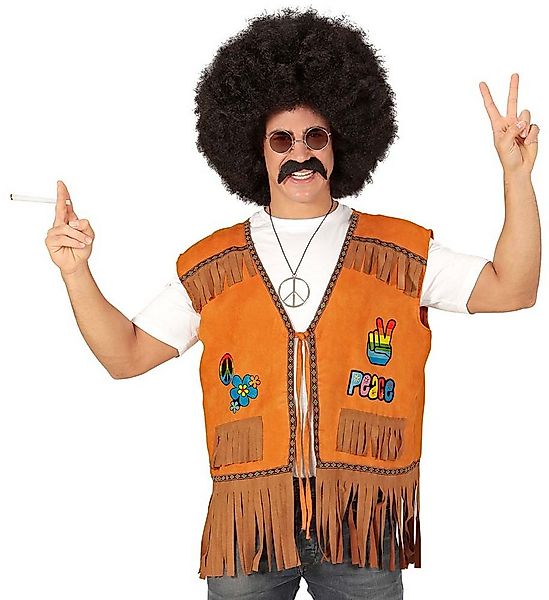 Widmann S.r.l. Kostüm Hippie Weste braun günstig online kaufen